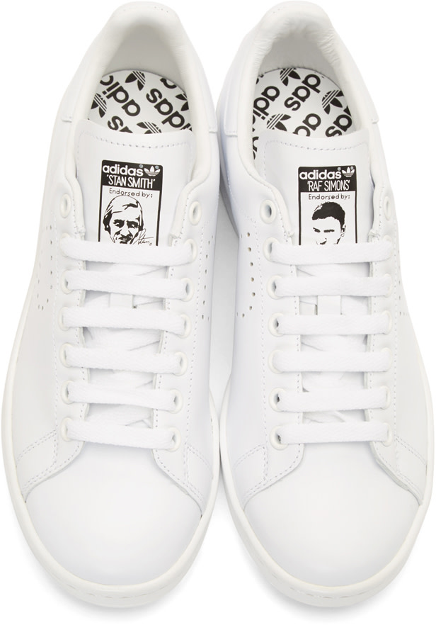 Raf Simons White Stan Smith adidas by RAF SIMONS Sneakers 