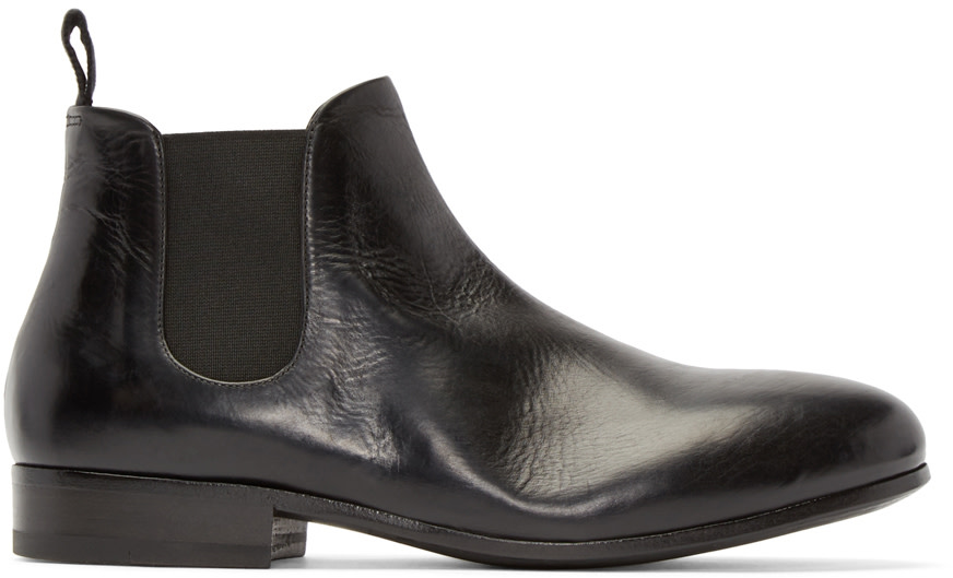 Marsèll: Black Sasso Leggero Chelsea Boots | SSENSE