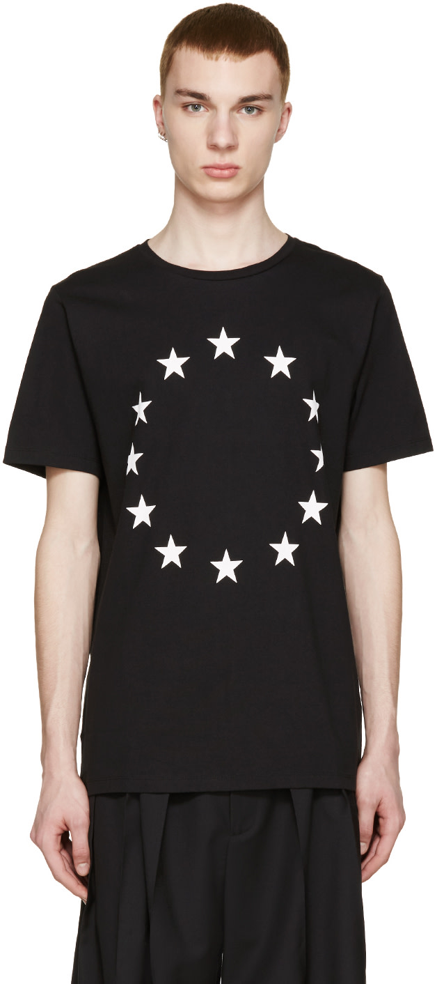 Etudes Studio: Black Page Europa T-Shirt | SSENSE