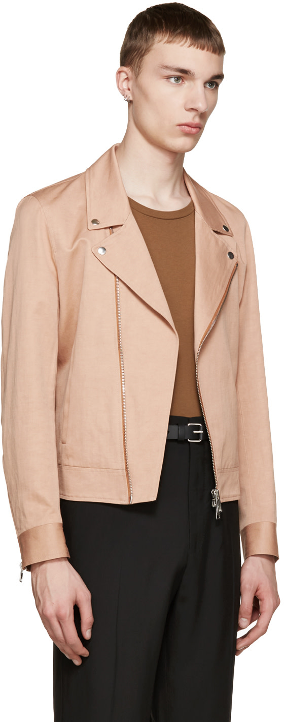 PS by Paul Smith - Pink Moto Jacket