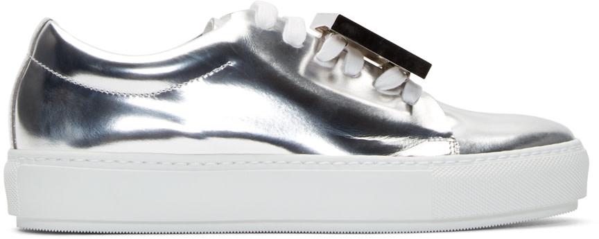 Acne Studios Silver Emoticon Adriana Sneakers