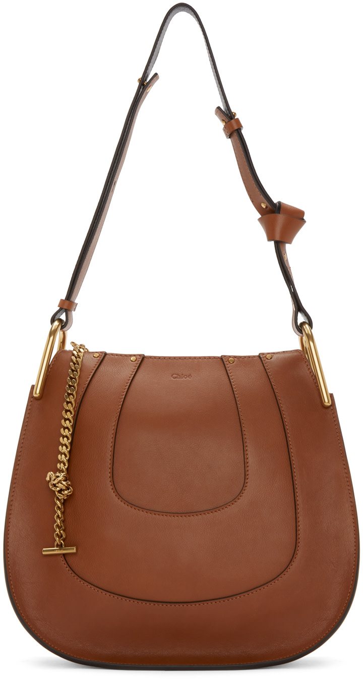 Chloé Brown Small Hayley Hobo Bag