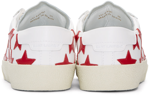 saint laurent off white court classic sneakers