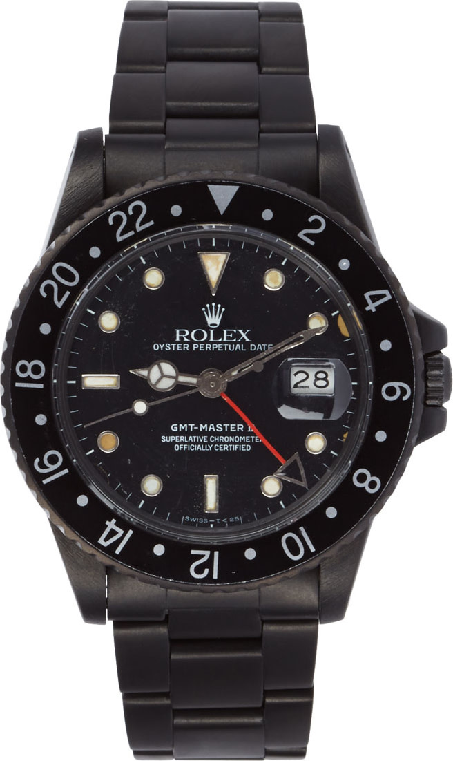 rolex gmt master all black