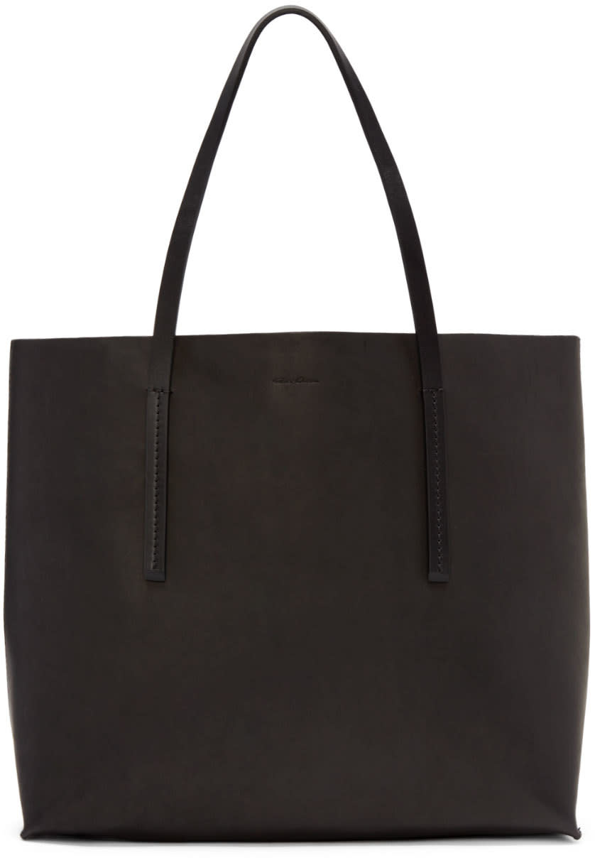 Rick Owens Black Large Shopper Tote