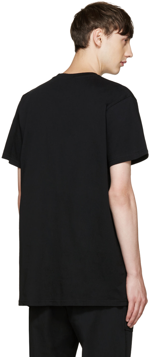 KTZ Black Textured Logo T-Shirt