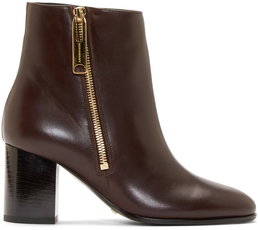 burgundy ankle boots 7