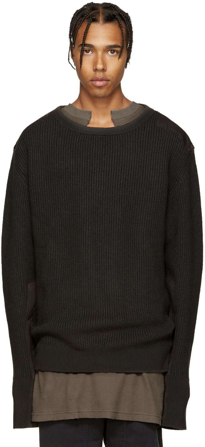 YEEZY Season 1 - Grey Wool Undestroyed Sweater