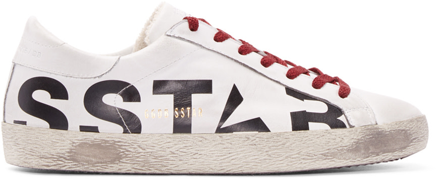 Golden Goose: White Bold Superstar Low-Top Sneakers | SSENSE