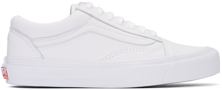 Vans - White OG Old Skool LX Sneakers