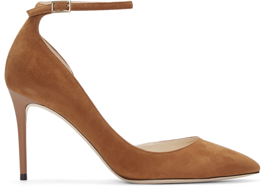 jimmy choo tan heels