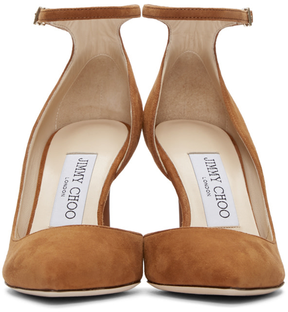 jimmy choo tan heels