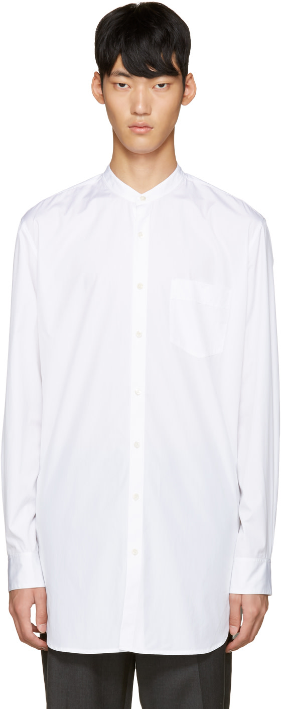 3.1 Phillip Lim: White Poplin Tunic | SSENSE