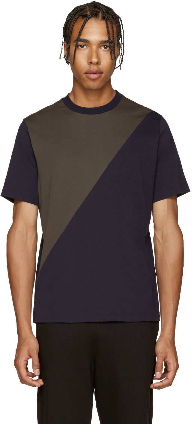 paul smith navy t shirt