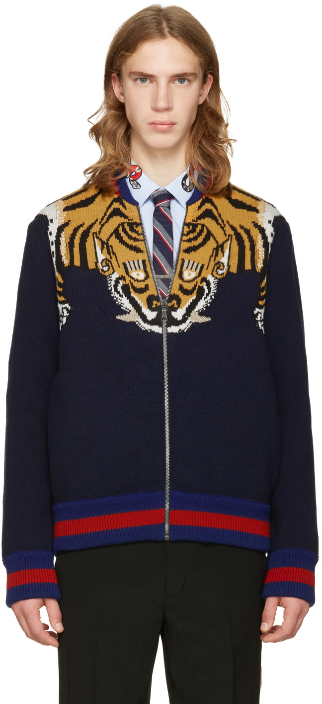 old navy tiger button up