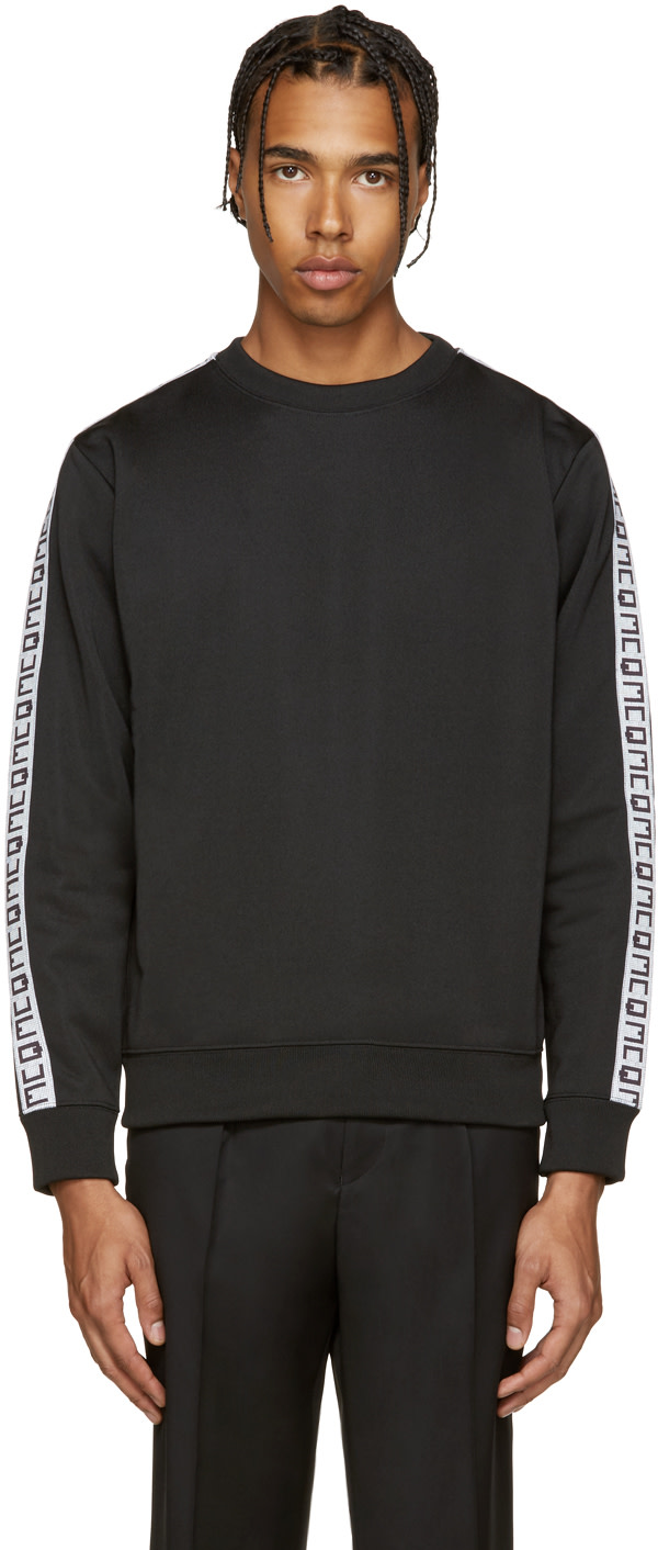 McQ Alexander Mcqueen: Black Tape Sweatshirt | SSENSE