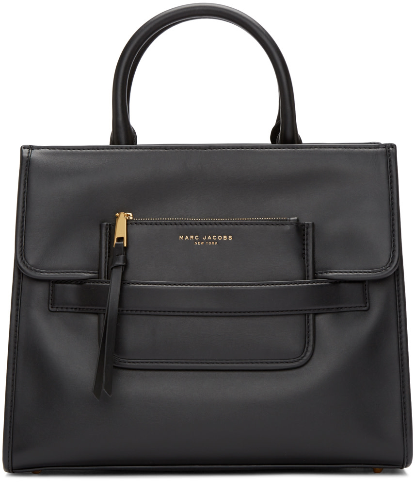 Marc Jacobs: Black Madison Tote | SSENSE