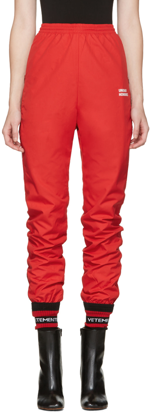 vetements track pants