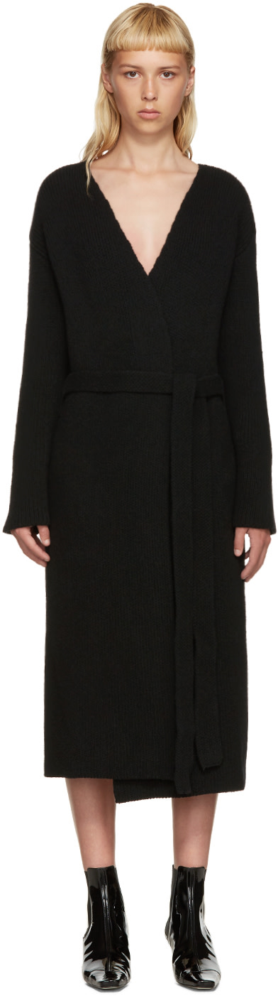 Loewe: Black Window Cardigan | SSENSE