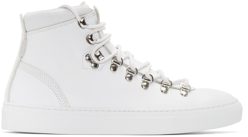 Diemme - White Marostica Mid-Top Sneakers