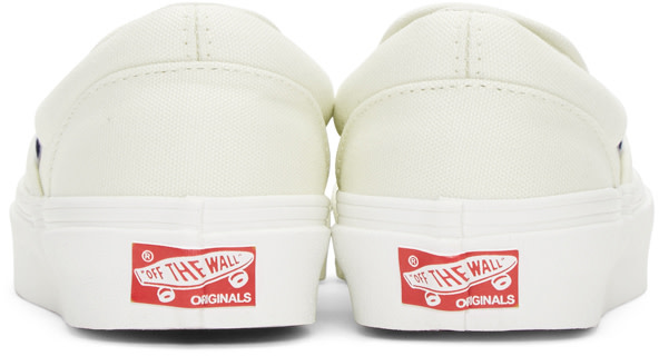 VANS Off-White OG Classic LX Slip-On Sneakers
