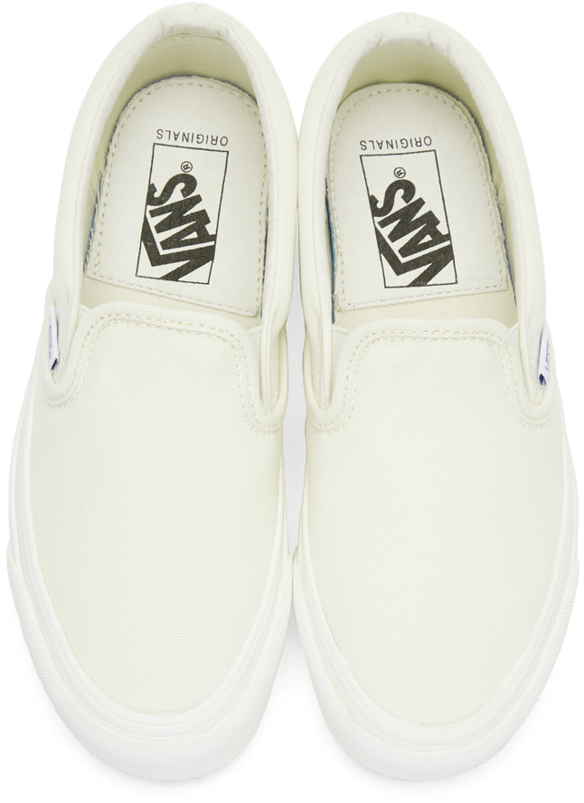 VANS Off-White OG Classic LX Slip-On Sneakers