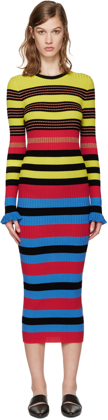 Opening Ceremony - Multicolor Striped Dress