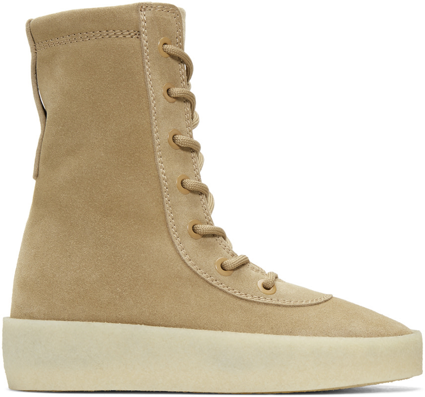 YEEZY CRÃPE SUEDE BOOTS (SEASON 2), BROWN | ModeSens