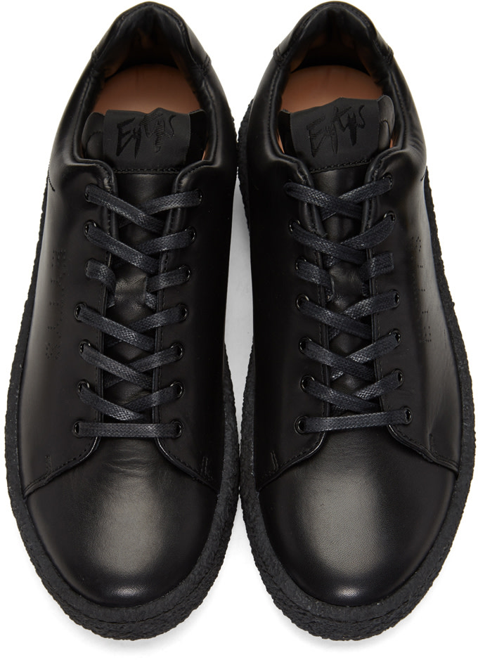 EYTYS Ace Low-Top Leather Trainers in Black | ModeSens