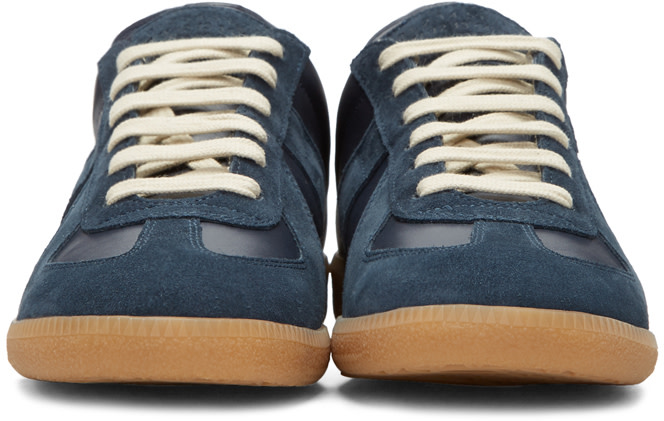 MAISON MARGIELA MAISON MARGIELA NAVY REPLICA SNEAKERS