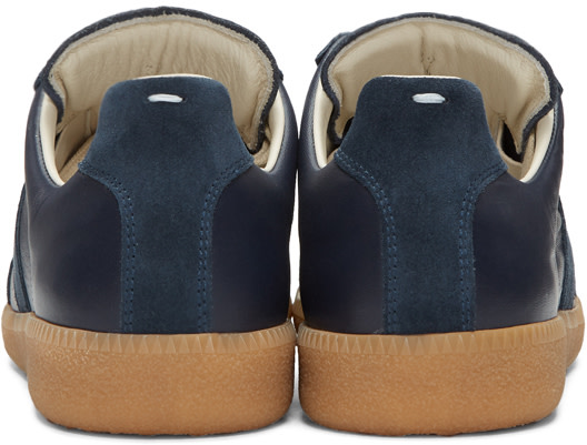 MAISON MARGIELA MAISON MARGIELA NAVY REPLICA SNEAKERS