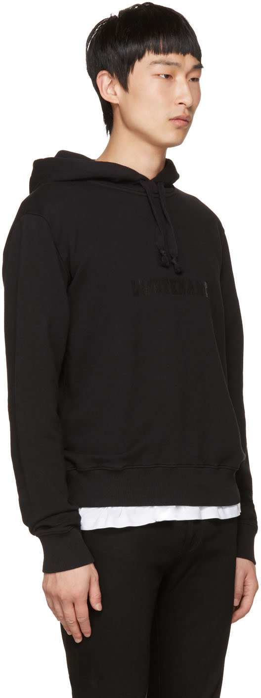 SAINT LAURENT Black 'Bad Lieutenant' Hoodie | ModeSens