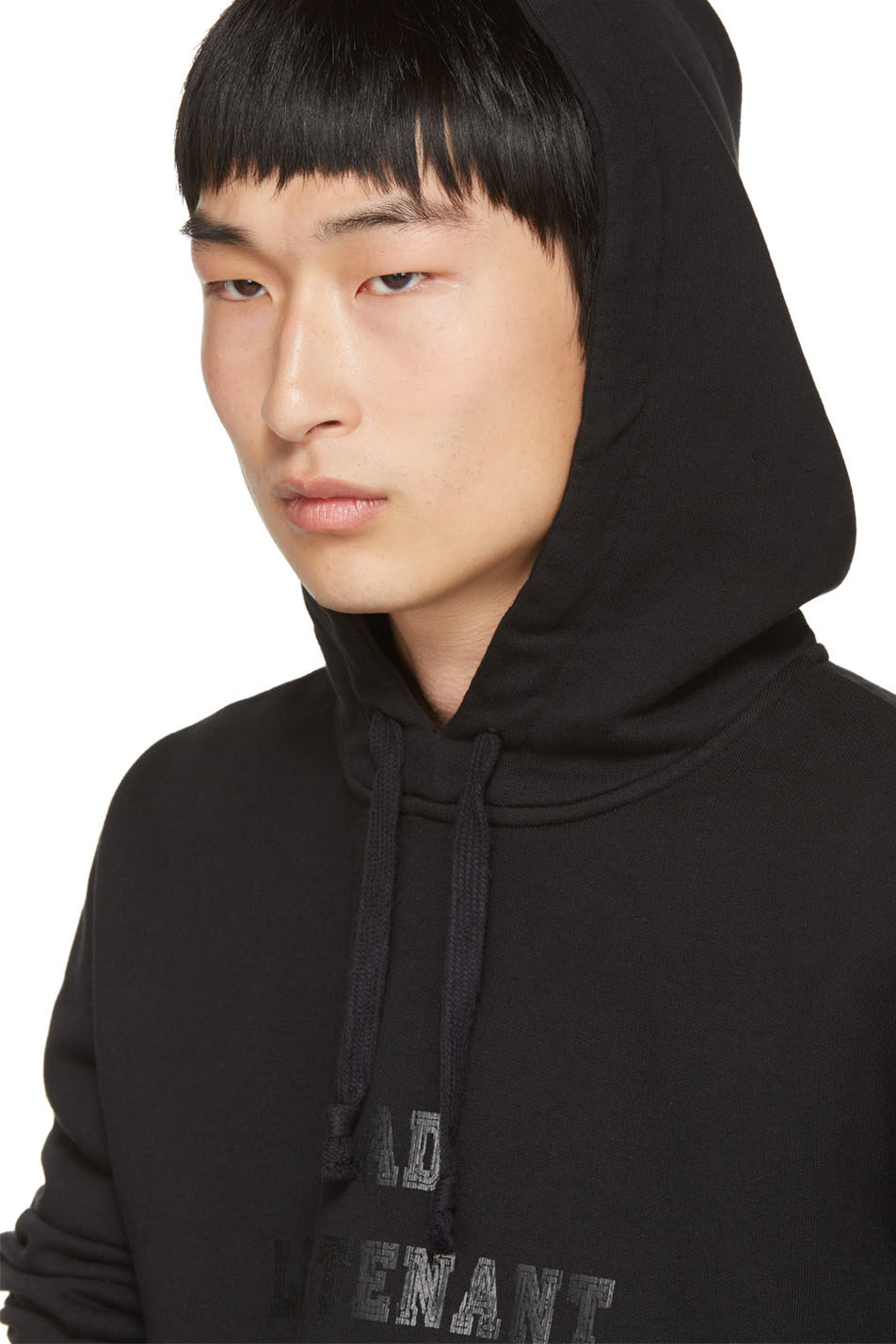 SAINT LAURENT Black 'Bad Lieutenant' Hoodie | ModeSens