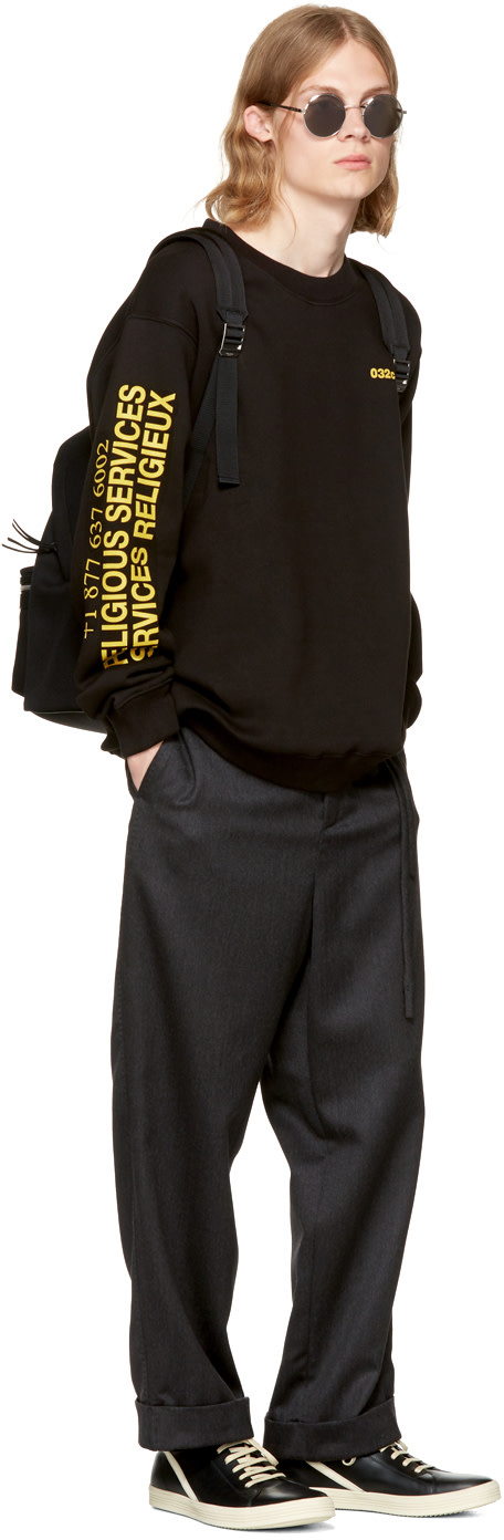 032C SSENSE Exclusive 'Religious Services' Sweatshirt