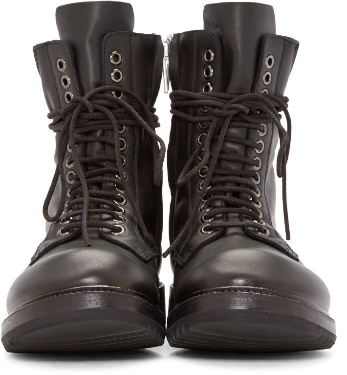 rick owens geth army boots