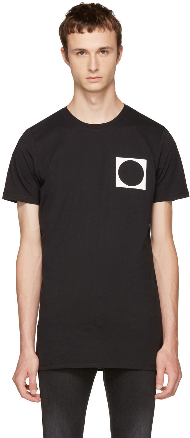 DIESEL CIRCLE PRINT T-SHIRT, 900A BLACK | ModeSens