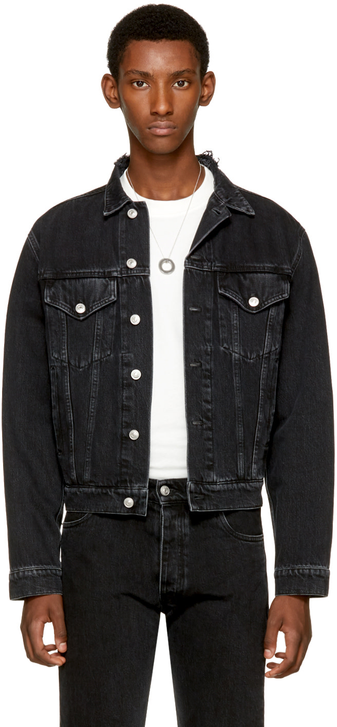 balenciaga classic denim jacket