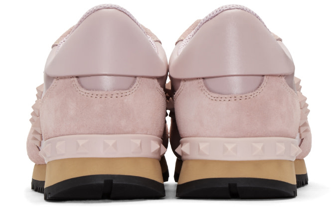 valentino pink sneakers