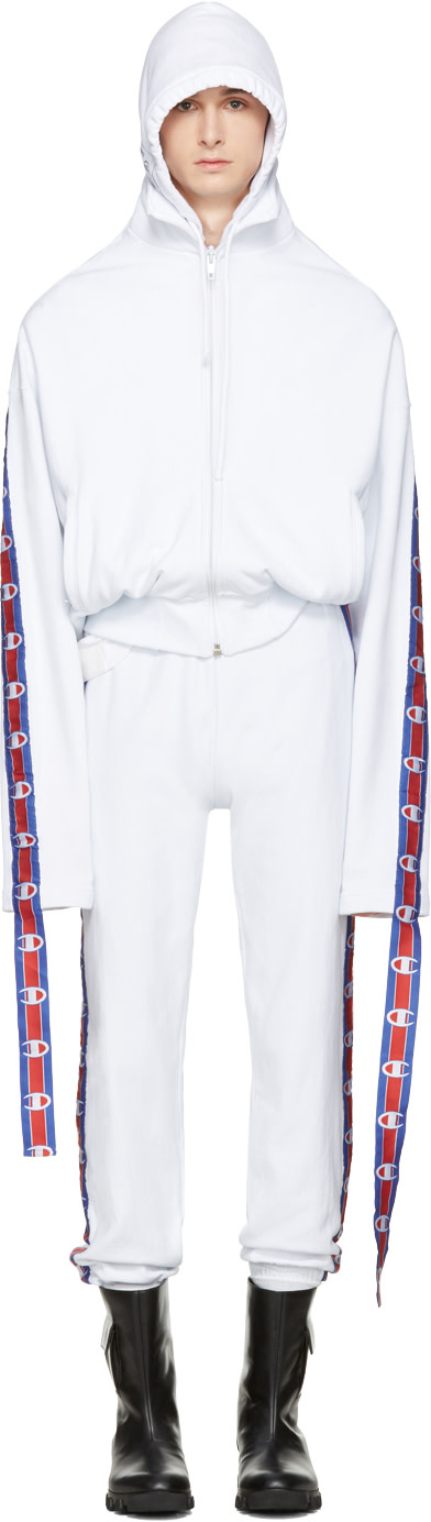 vetements hoodie white