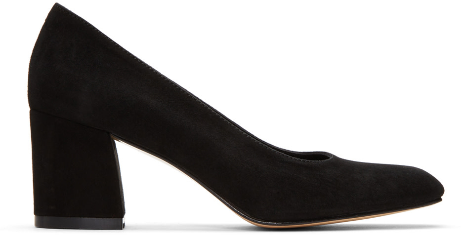 Maryam Nassir Zadeh Black Patent Two-Tone Pumps | ModeSens