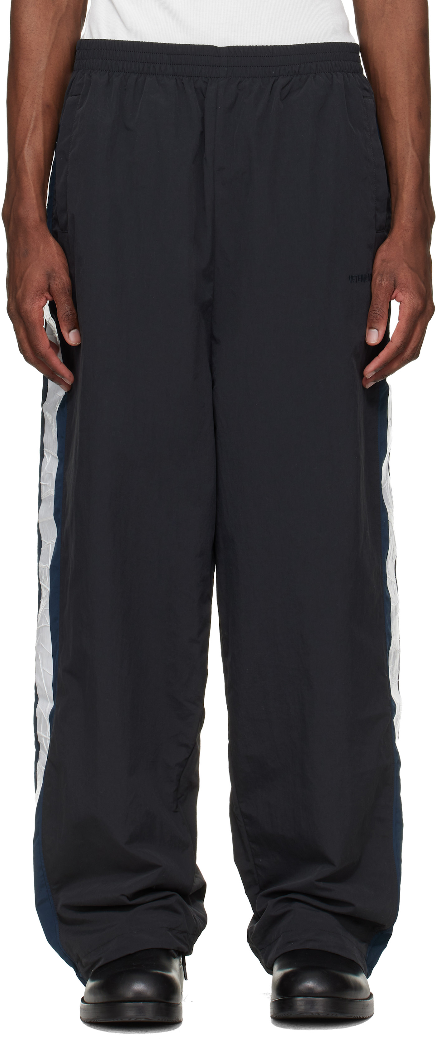 Спортивные брюки VETEMENTS Black черные