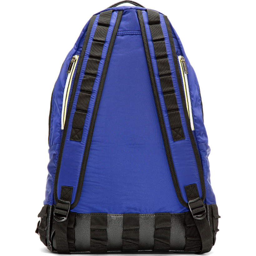 Krisvanassche Navy Nylon Backpack