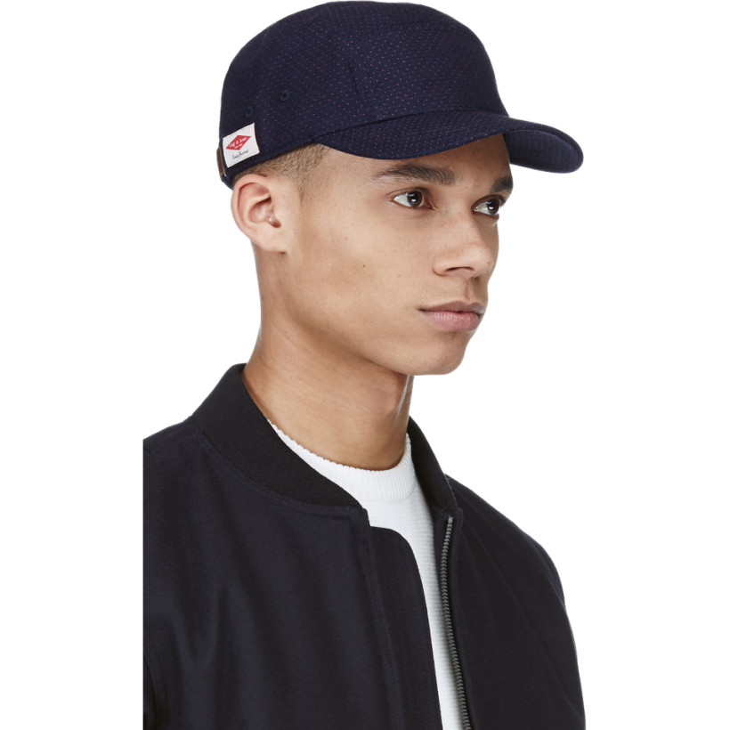 Rag & Bone Navy Five Panel Baseball Cap