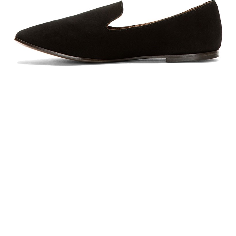 Acne Studios Black Suede Cosimo Loafers