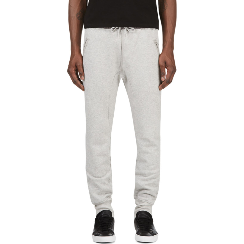 Acne Studios Grey Terry Sarouel John Lounge Pants