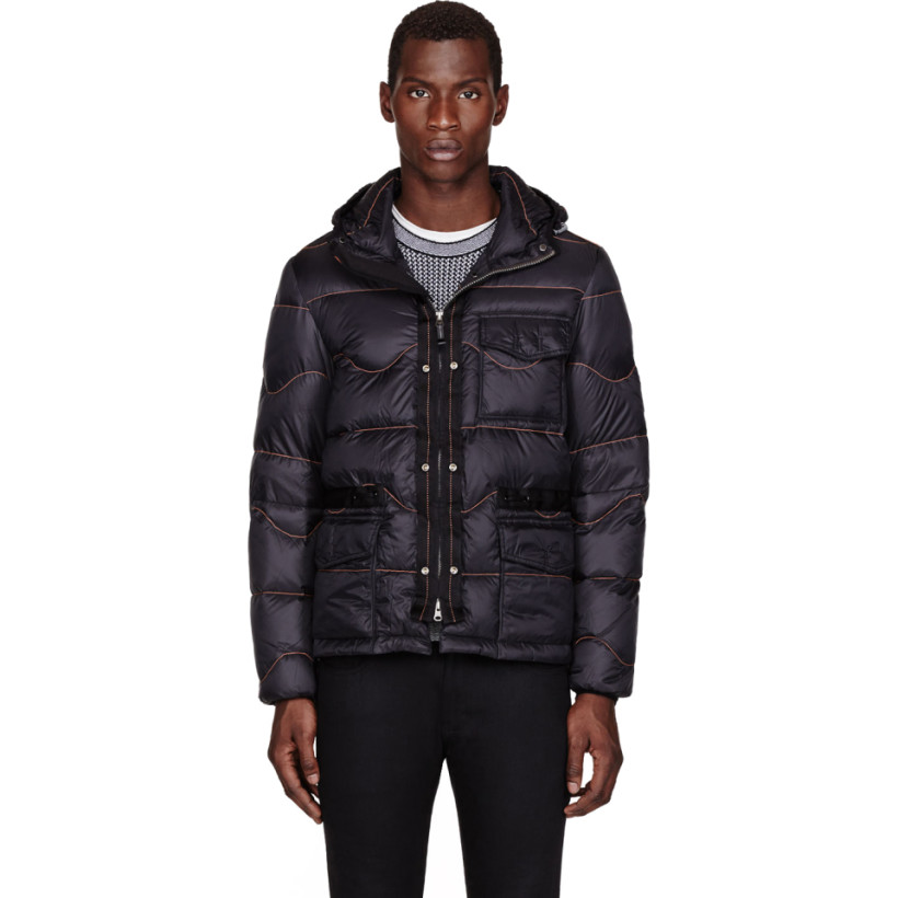 Parajumpers Black Layered Cape Brenton Jacket