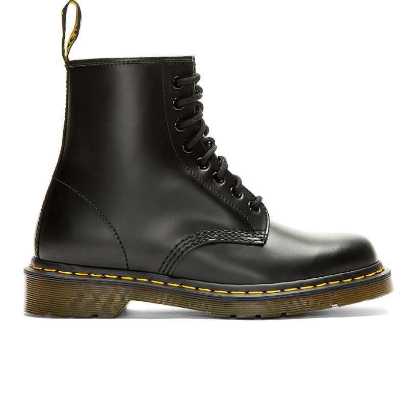 Dr. Martens Black Leather 1460 Originals 8 Eye Boots