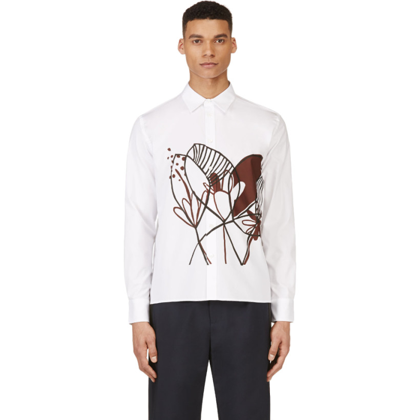 Marni White Katja Schwalenberg Edition Shirt