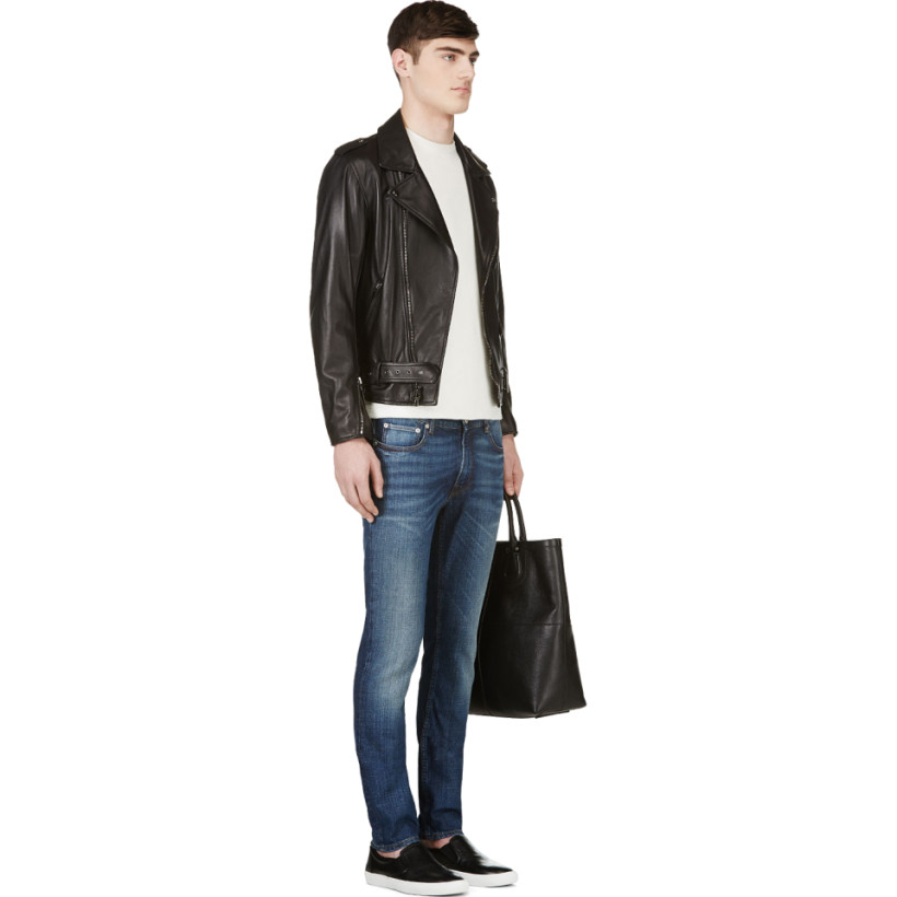 Acne Studios Blue Skinny Ace Jeans