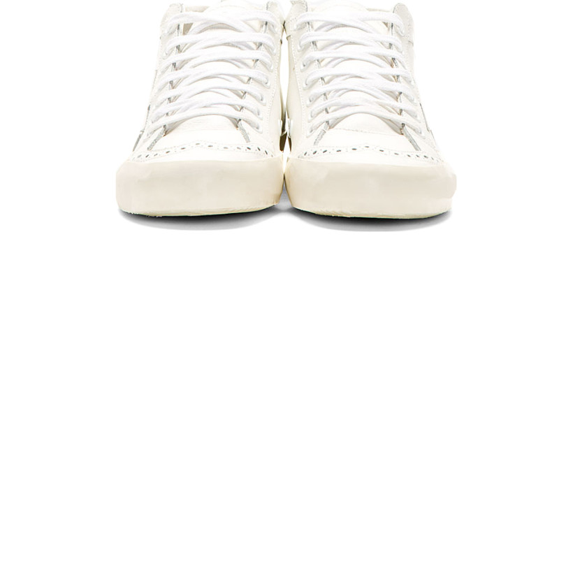 Golden Goose White Out Leather Limited Edition Brogued Superstar